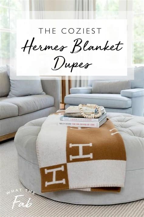 hermes baby blanket dupe|hermes avalon blanket discontinued.